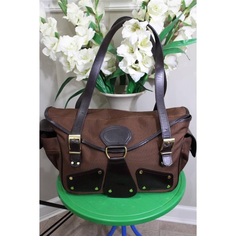 Mia Bossi Maria Godiva brown organizer diaper bag size XL (500